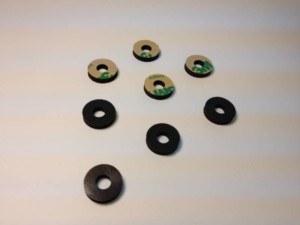 SAMPLE Poron Washers with PSA